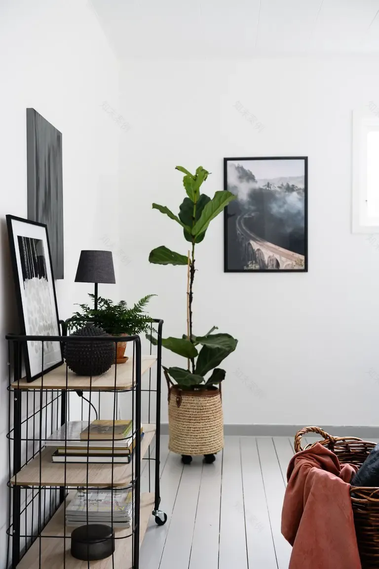 年度度假胜地 70 平米空间巧妙布局-5