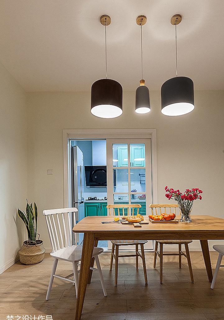 梵之设计丨平层丨悠悠的彩虹之家-2