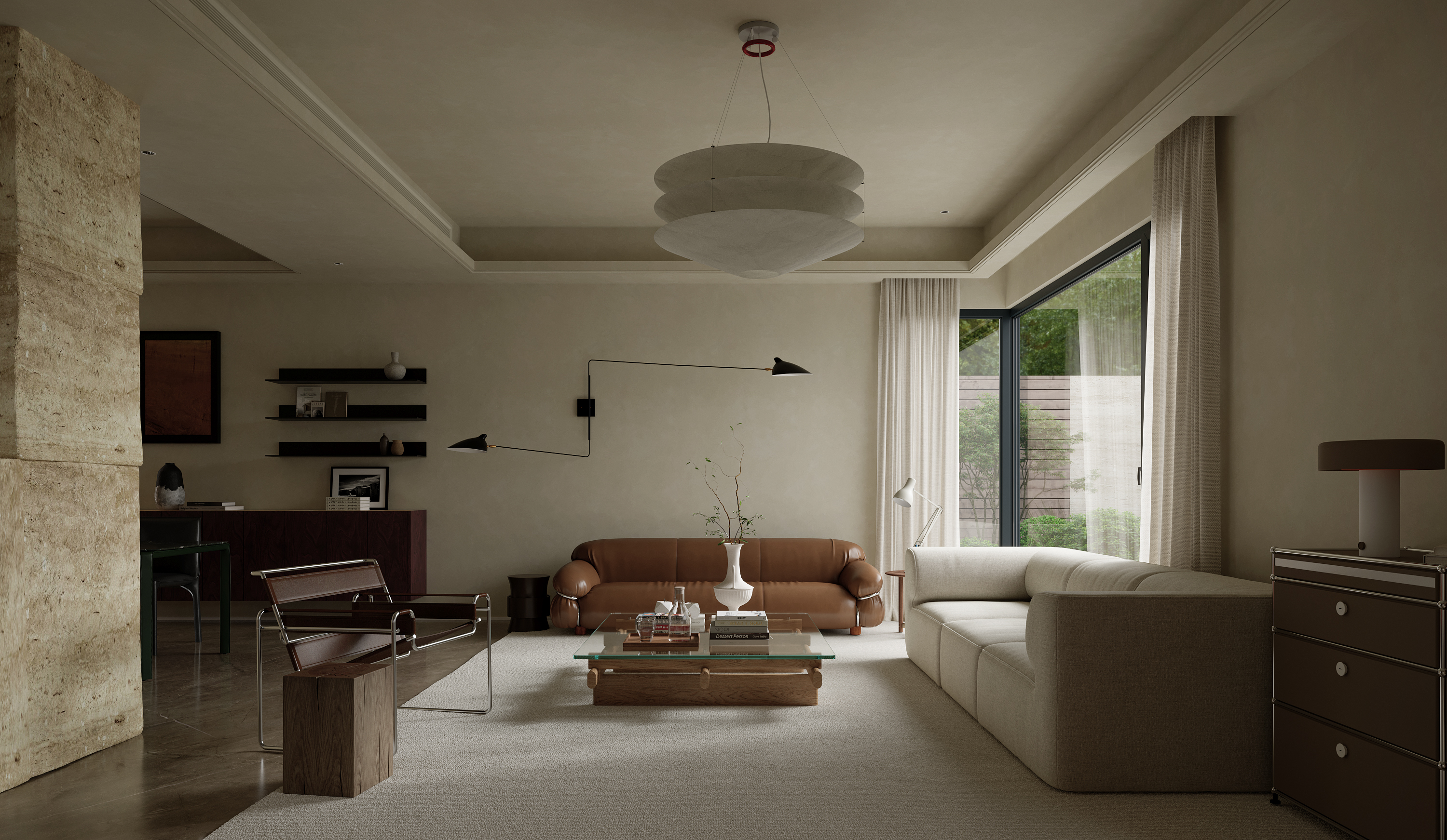 自然舒适静谧空间设计丨中国南京丨不器空间设计-5