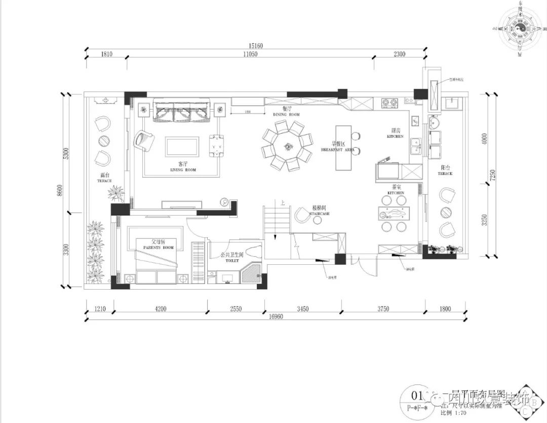 成都炜岸城现代轻奢复式住宅设计丨中国成都丨玖意装饰-14