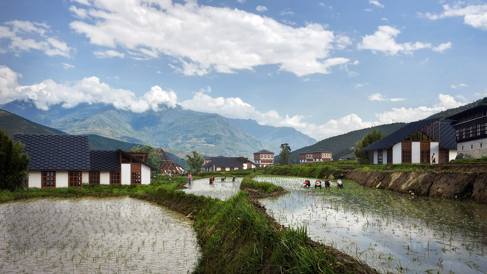 Gelephu“正念城市”丨马来西亚丹南丨BIG,Arup 和 Cistri-21