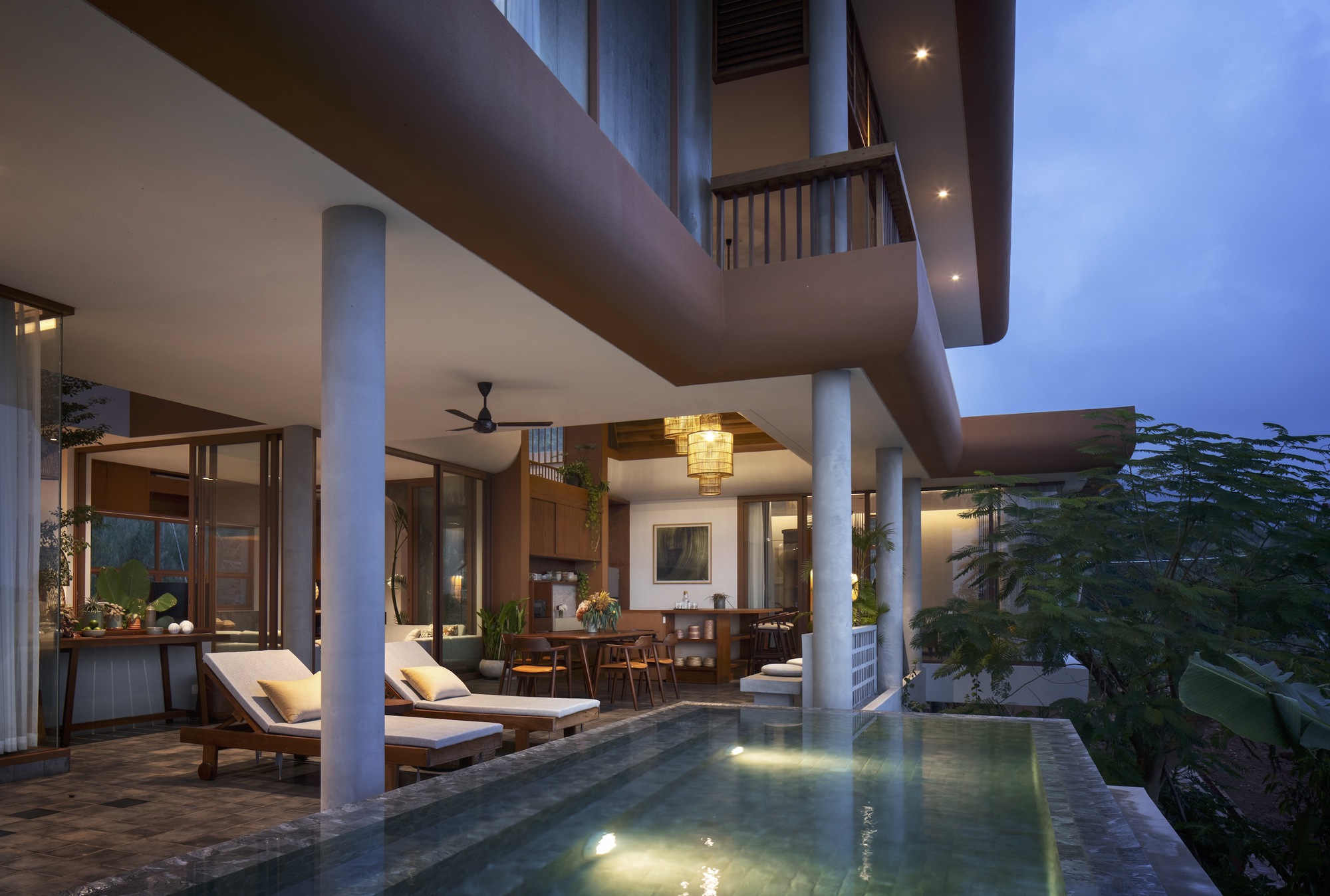 丹纳克·索里亚之家丨柬埔寨贡布丨Re:Edge Architecture-35