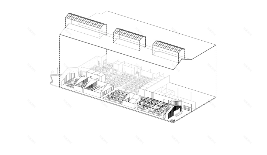 诺斯波因特银行运营中心丨美国密歇根丨Ghafari-24