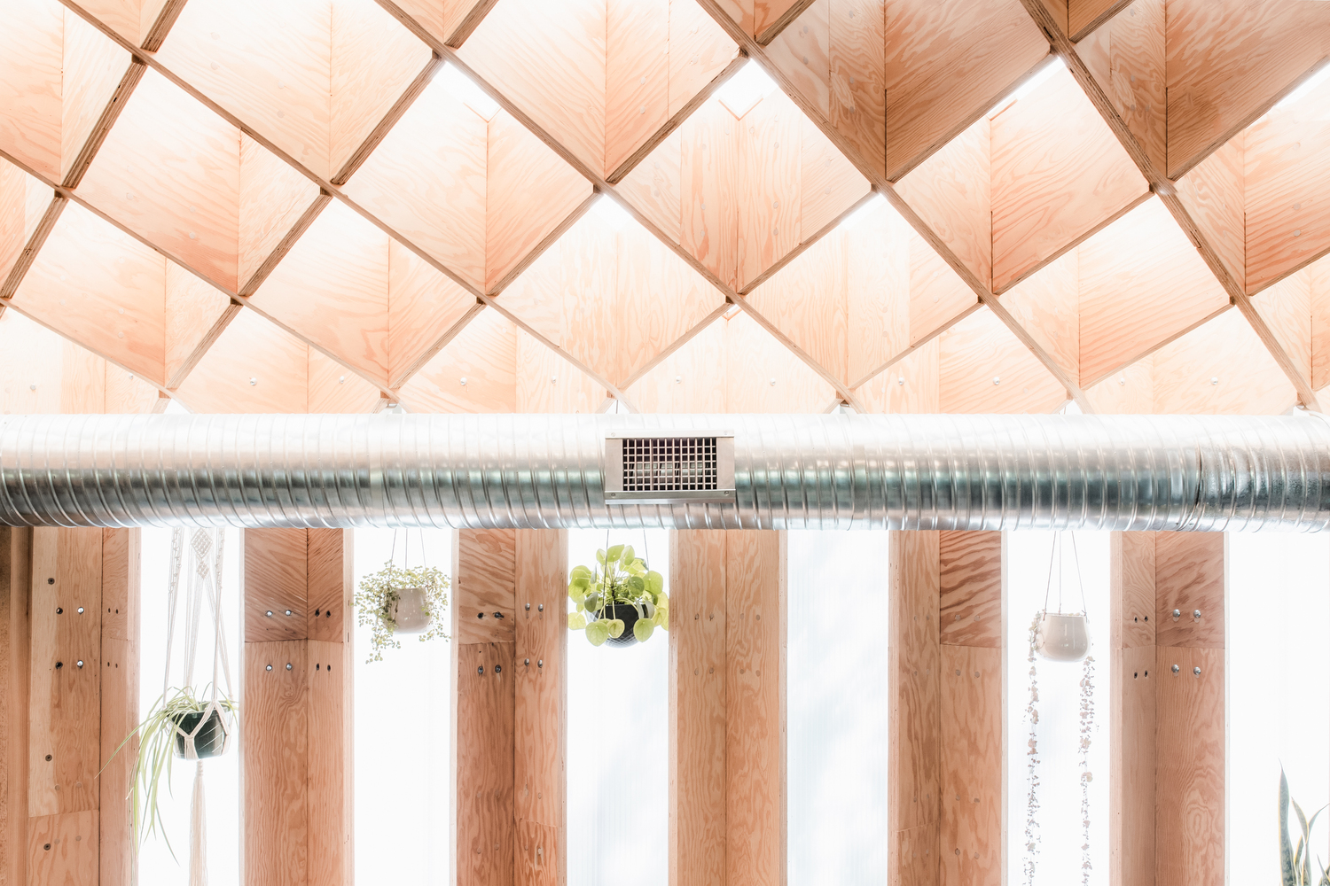 加拿大卡尔加里中央纪念公园木质曲线餐厅设计丨Studio North-29