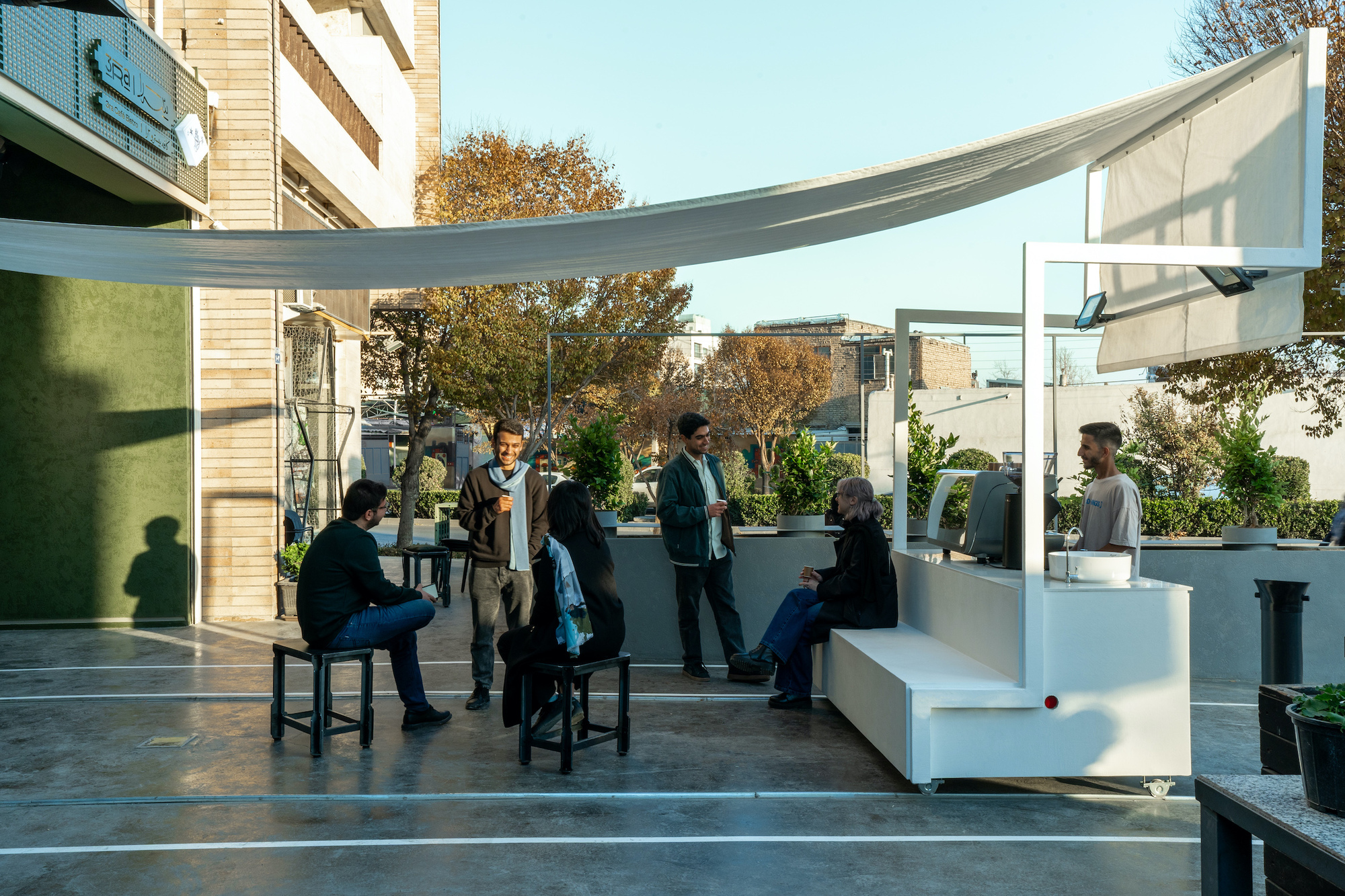 步行天篷（3ra 咖啡小酒馆）丨伊朗丨Paad Architects-15