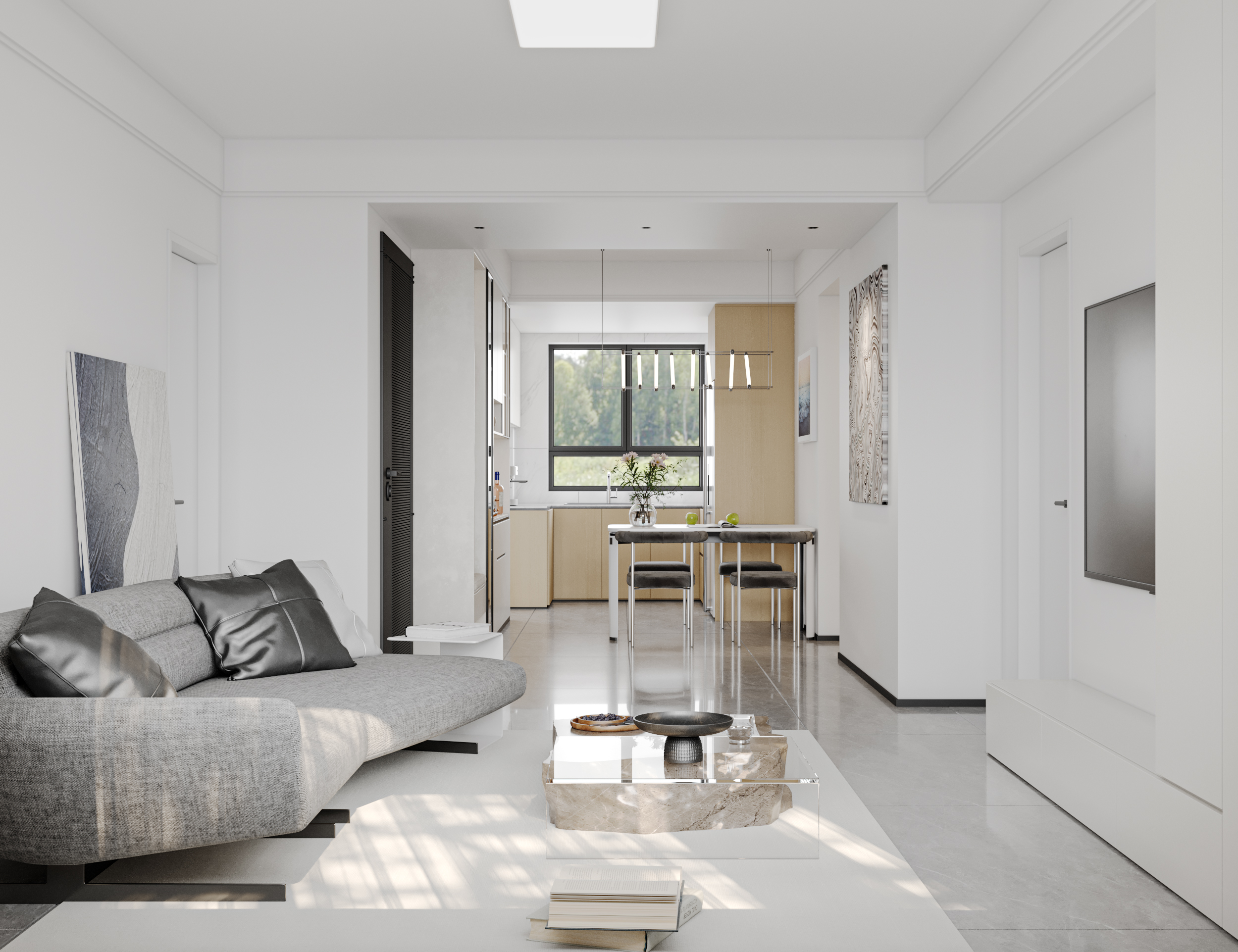 墩墩设计 | 127㎡私宅设计，简约有度！-2