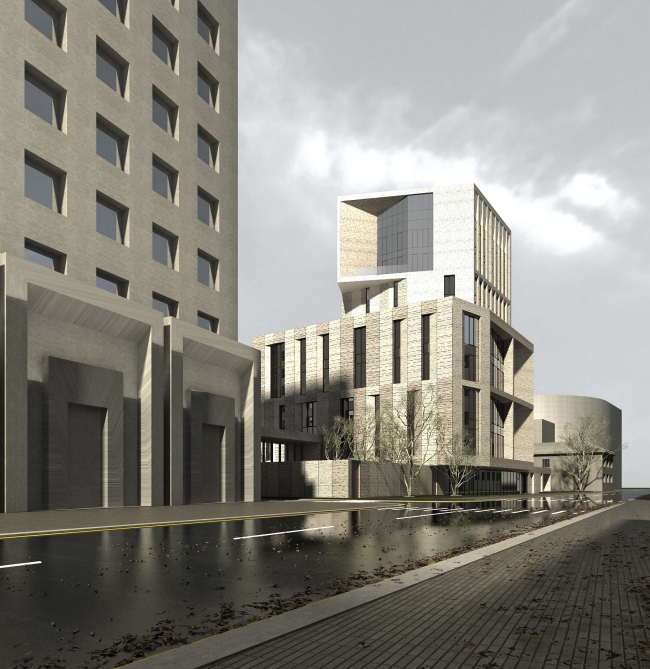 Burdenko街带地下停车场的公寓楼丨俄罗斯莫斯科丨Sergey Skuratov architects-44