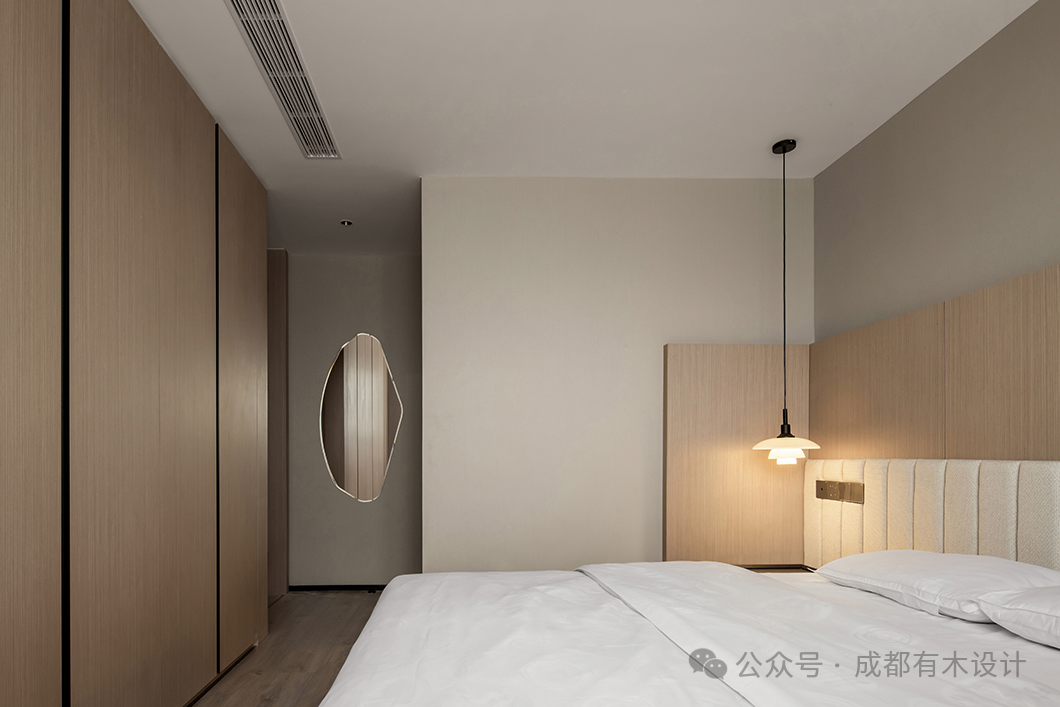 140㎡极简原木居所设计-23