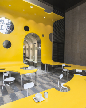 奶酪主题甜品工房空间设计丨Towodesign堂晤设计