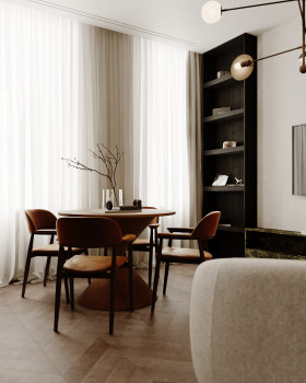 三一公寓丨乌克兰基辅丨Anastasiia Skulska