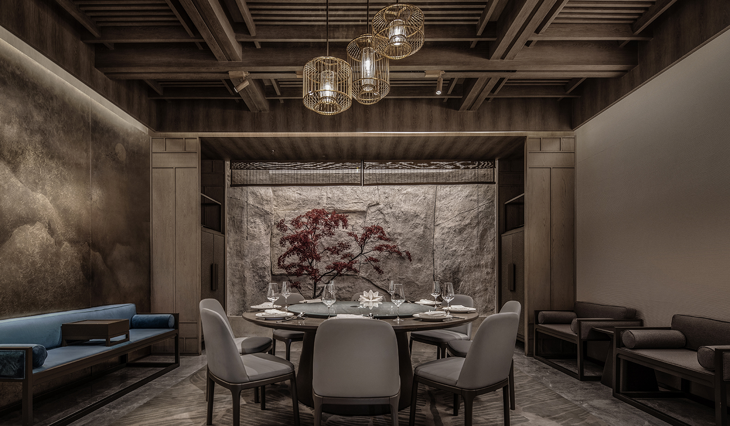 龙庭酒家(融汇)丨中国北京丨WIT 方夏设计-41