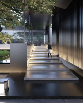 台州朗成岚湾示范区景观SU模型