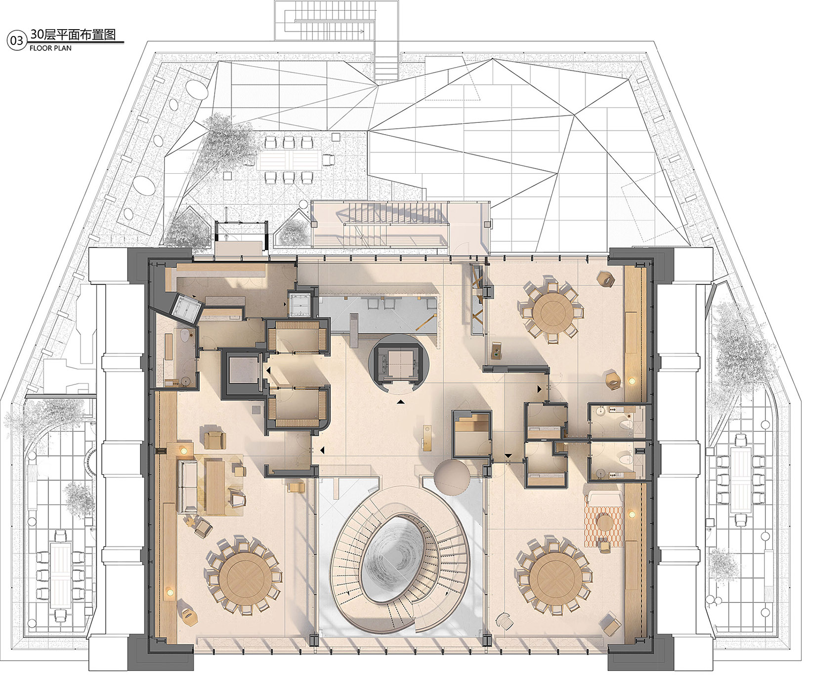 帝景·晶采轩丨中国上海丨广州纬图设计-12