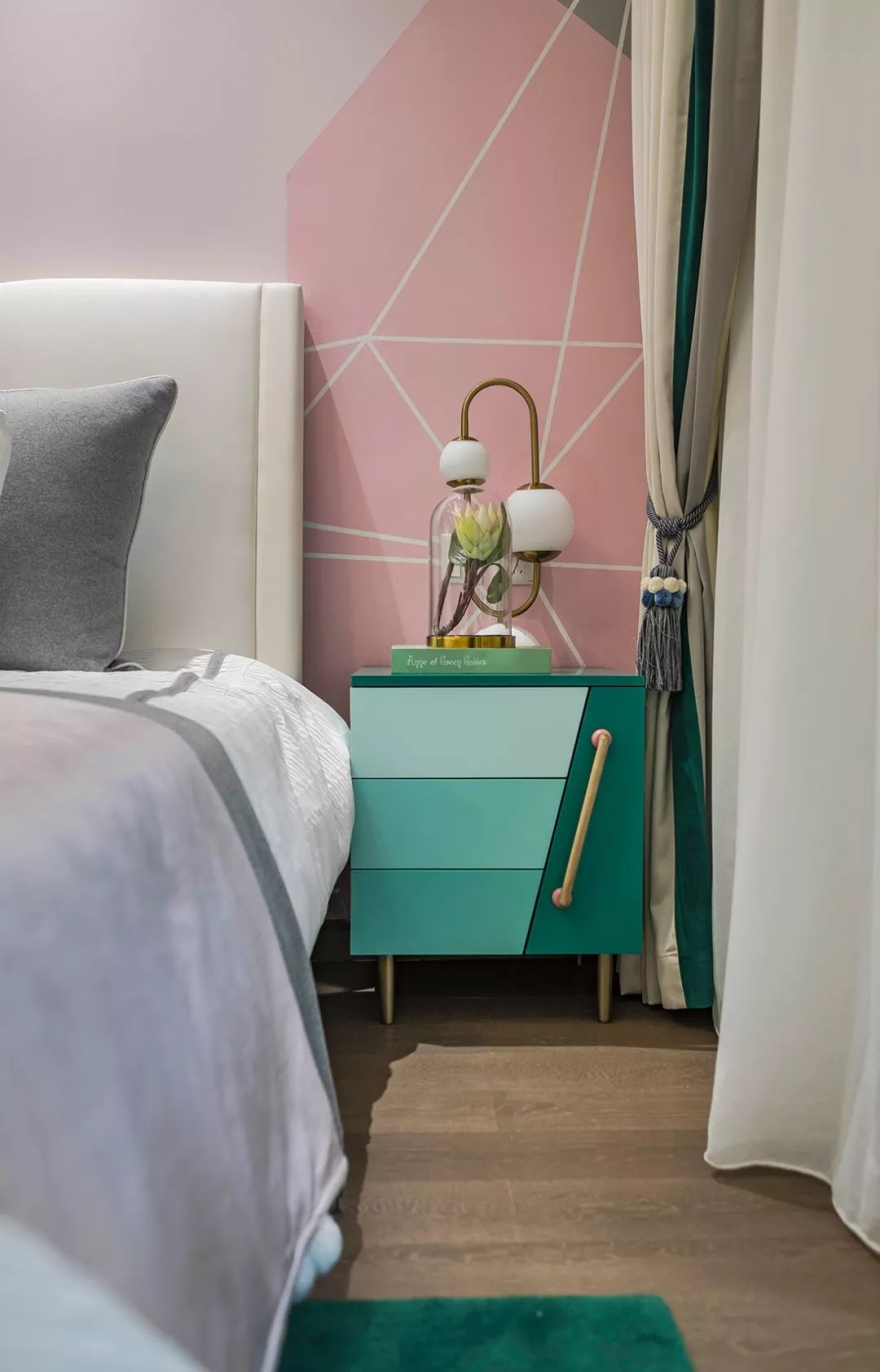 色彩演绎个性家居，南京长沙龙湖精装样板间解读-133