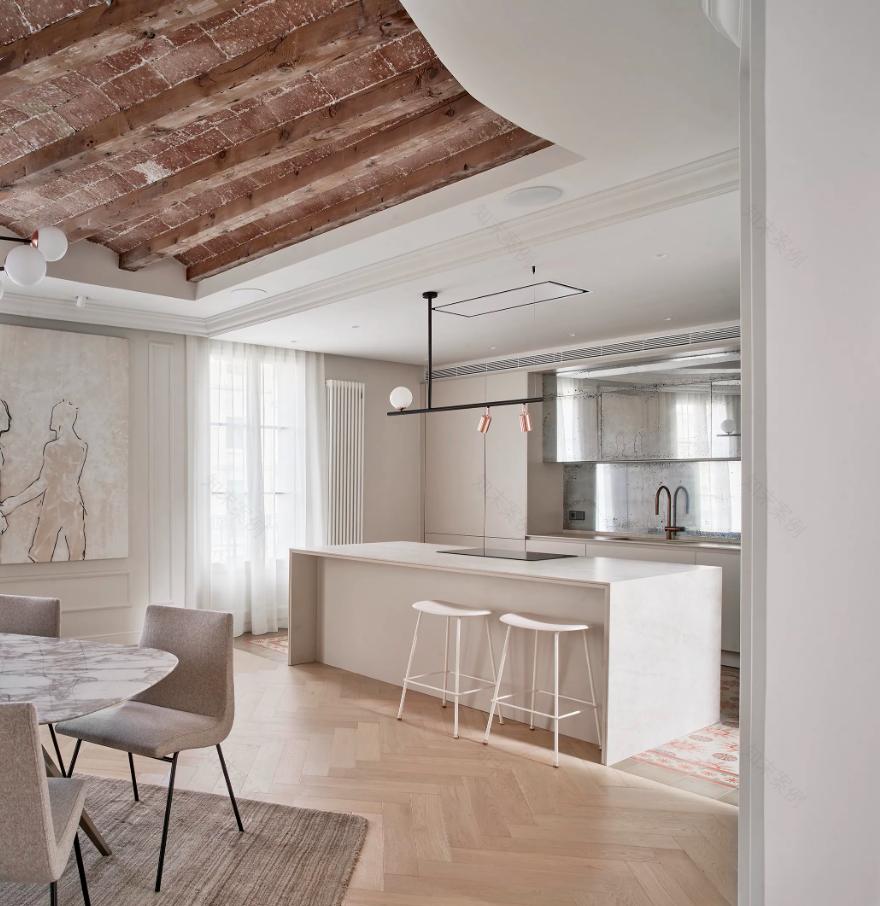 Éventail公寓设计丨西班牙巴塞罗那丨Cometa Architects-4