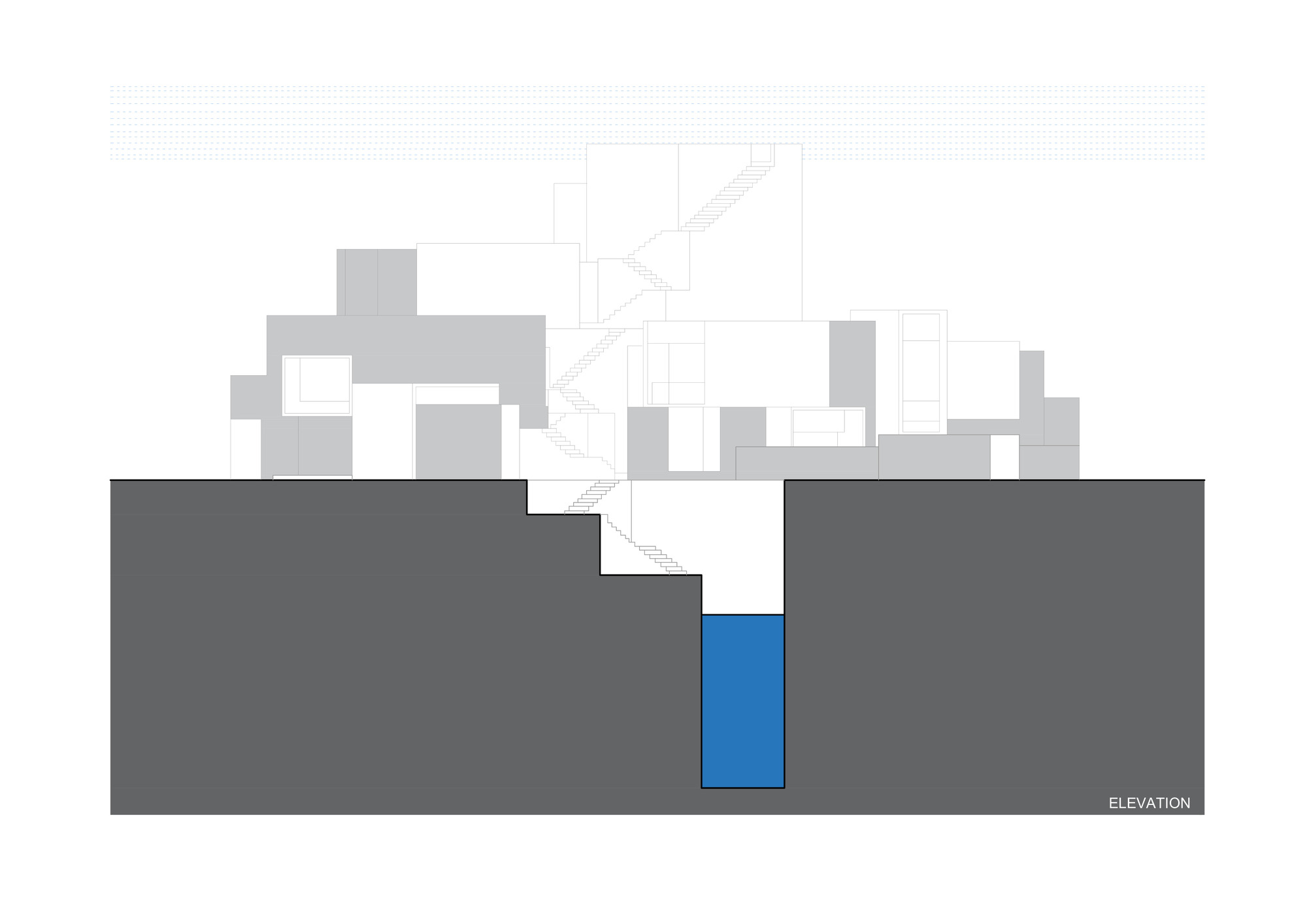 通向海景房的 150 级台阶丨印度丨Matharoo Associates-35