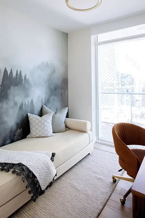 温哥华顶层公寓 | 宁静与舒适的城市绿洲-17