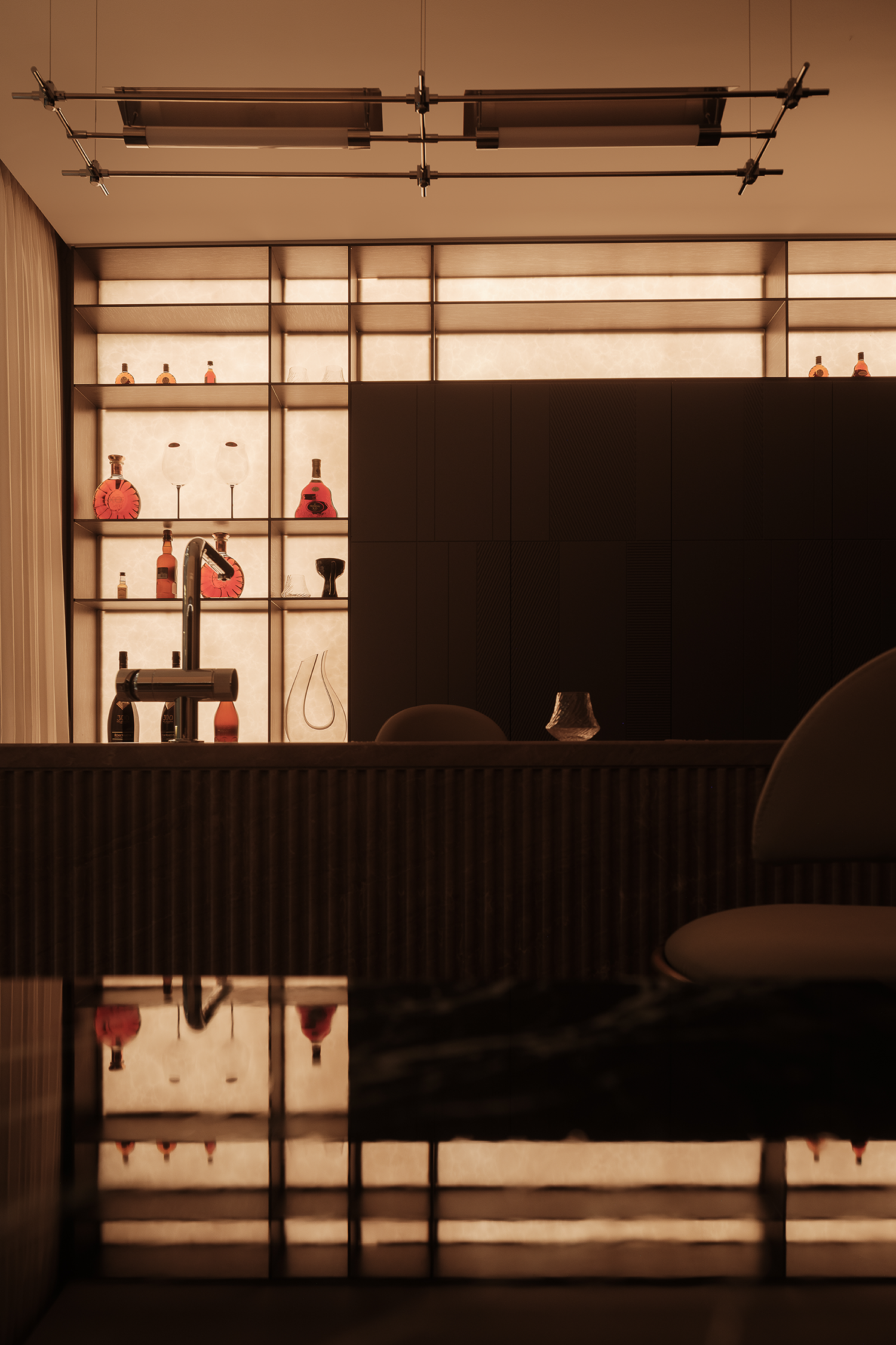 杭州 600㎡ 光之合院,家的对话诗丨中国杭州丨袁杰设计事务所-46