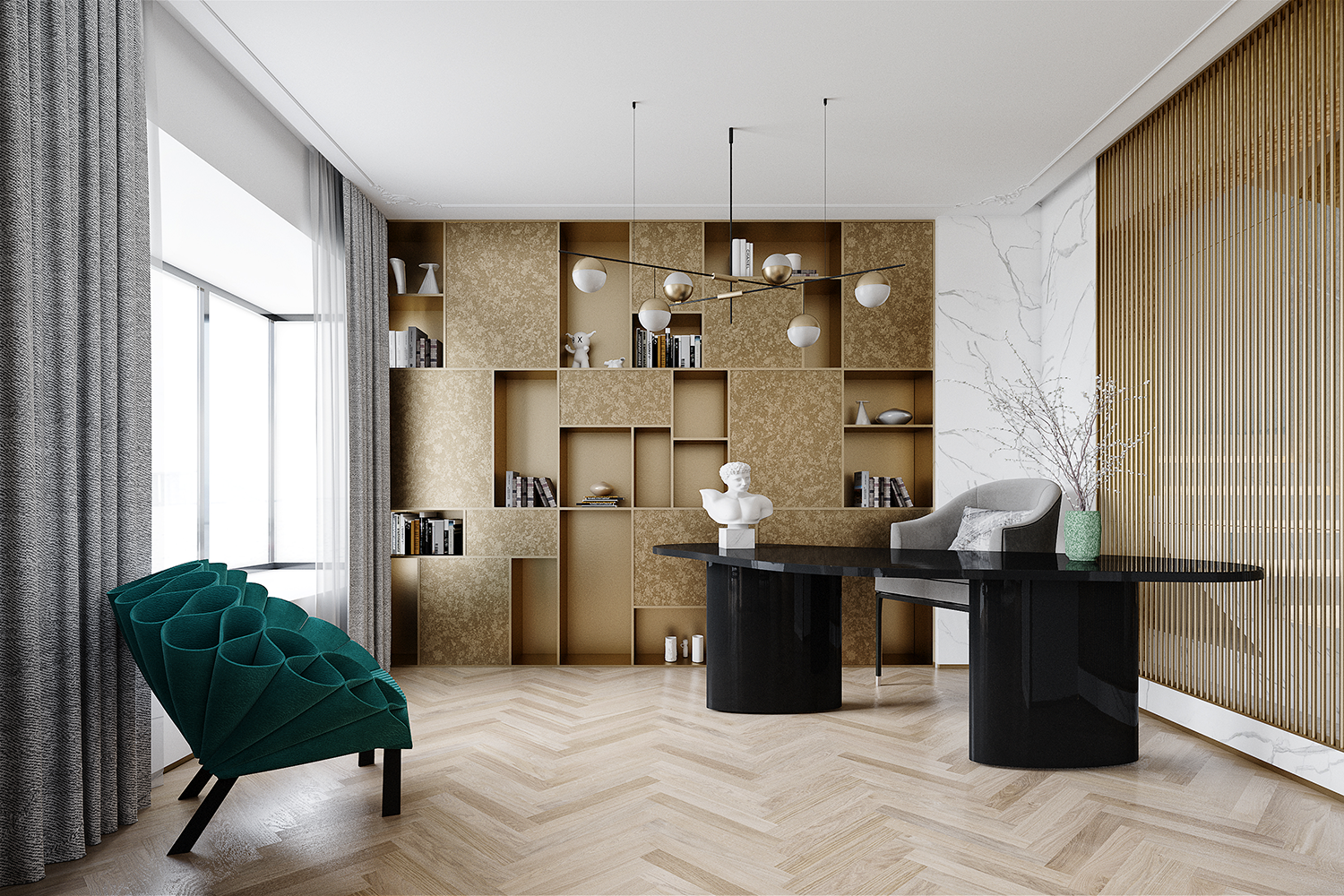 蠡湖香樟园丨中国无锡丨RS.STUDIO冉舍空间设计-84