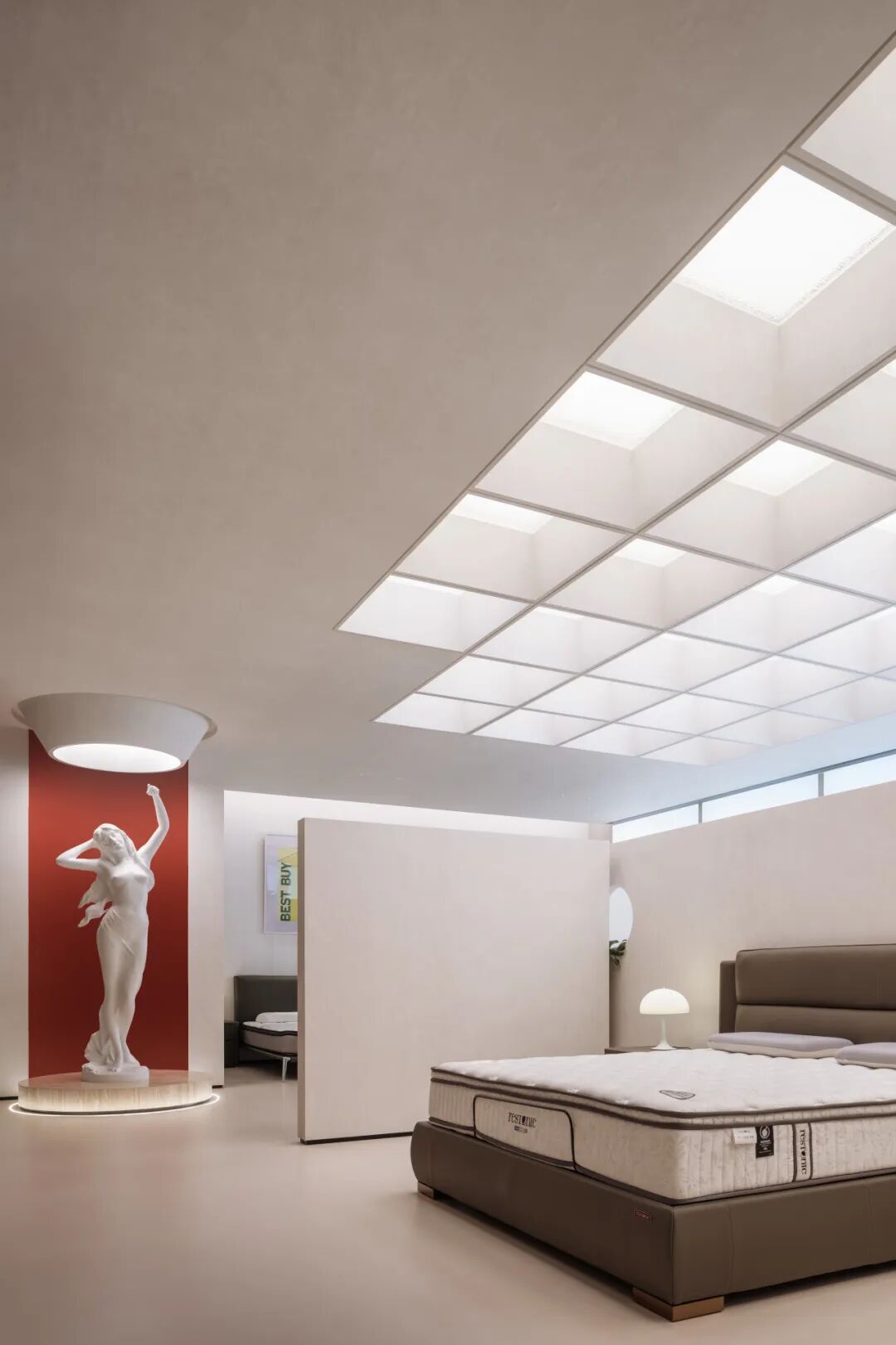 简美 · 商业丨RESTONIC美国蕾丝床垫  上海吴中店丨中国上海丨广州简美设计-35