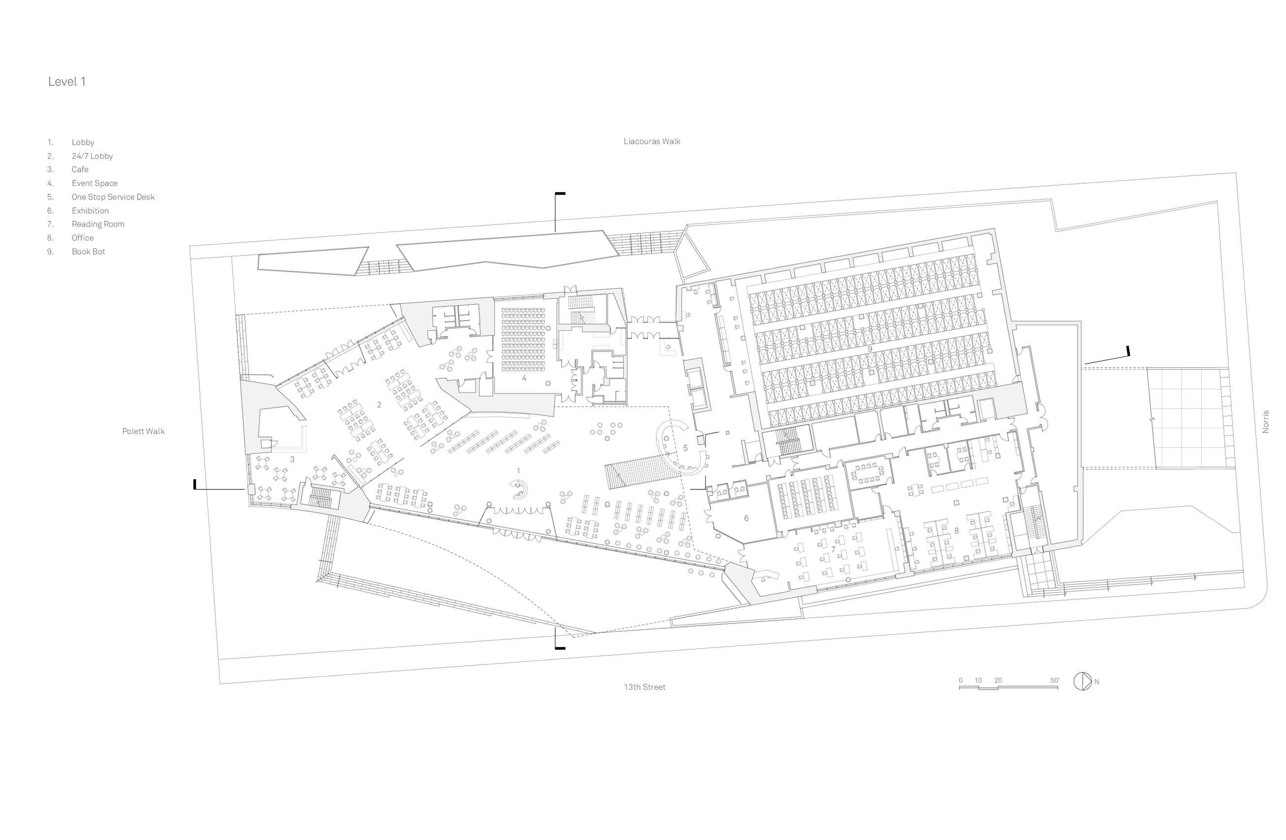 天普大学查尔斯图书馆-38