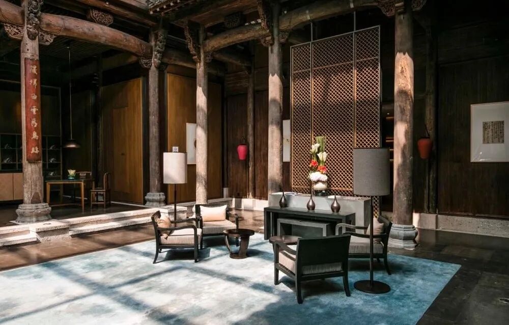 【上海丨朱家角安麓】¥1999/套--安缦姊妹品牌!东方美学邂逅奢华隐逸!躺进120㎡阳庭阁别墅私宅,故宫同款地砖!-108