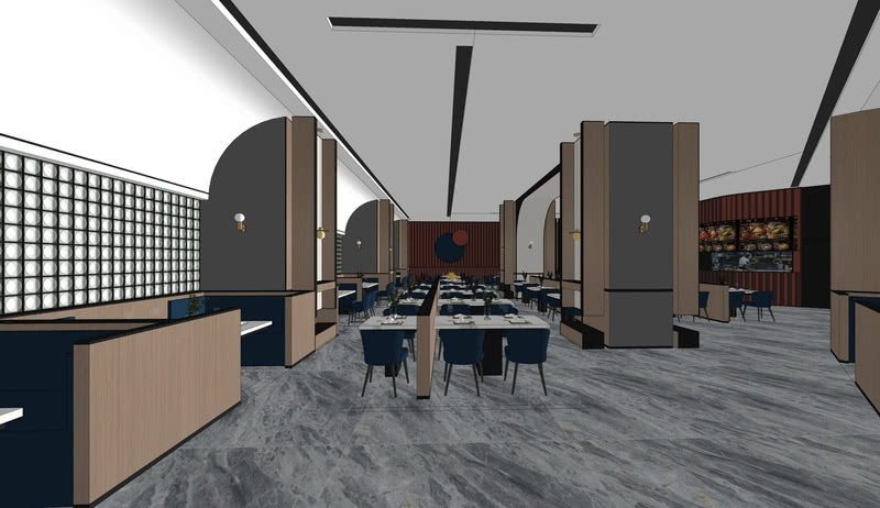 雅庭海湾海鲜大酒楼丨深圳市吴恙装饰设计工程有限公司-9