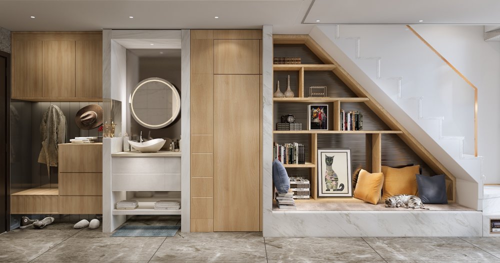 国外别墅设计实例 | 实景图++ 平面图展示现代风格-4