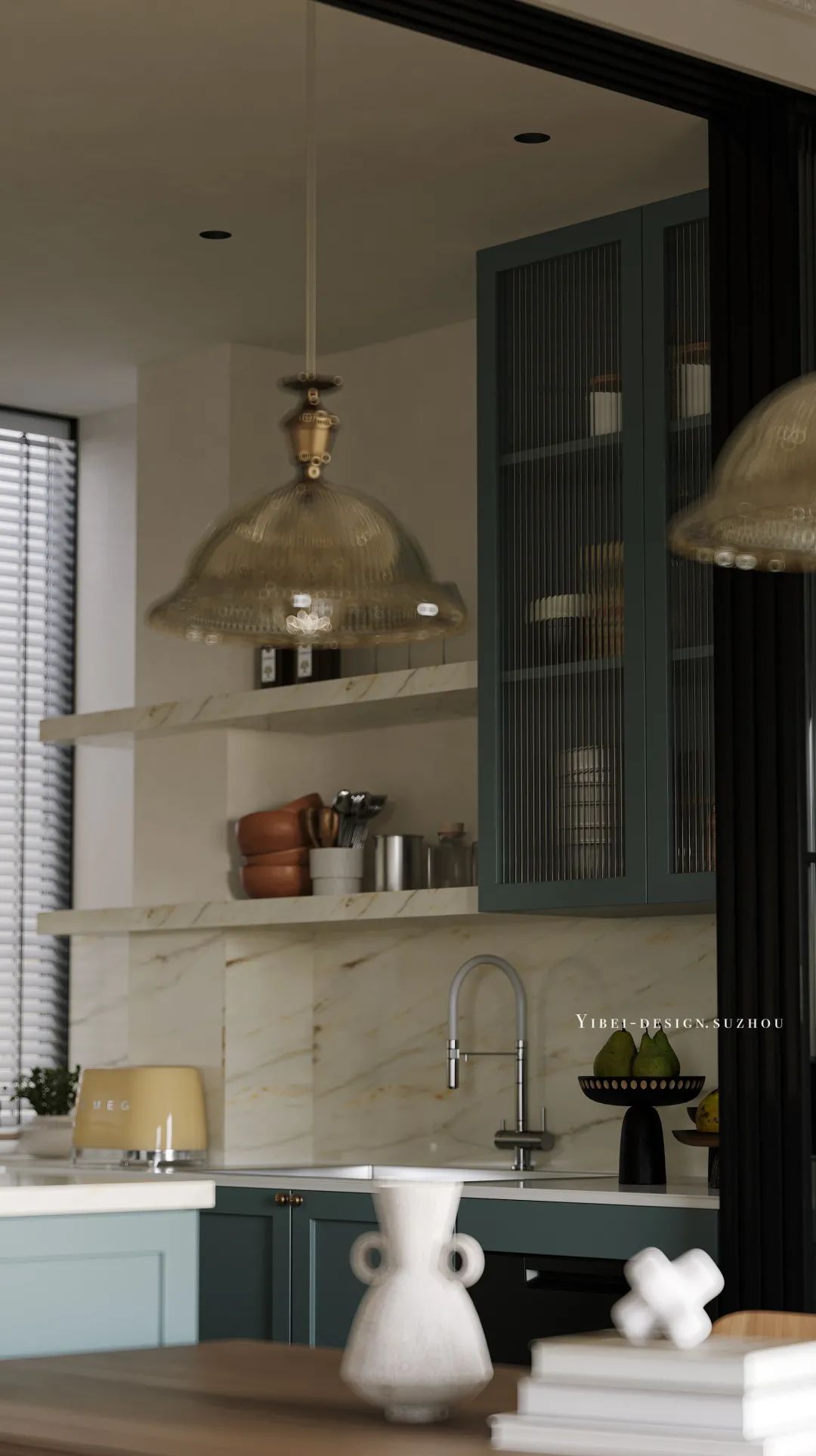 法式复古梦宅丨中国苏州丨一贝设计-16