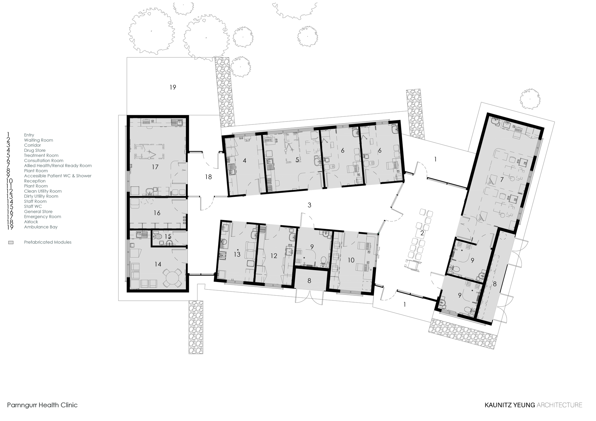 西部沙漠诊所丨澳大利亚丨Kaunitz Yeung Architecture-19