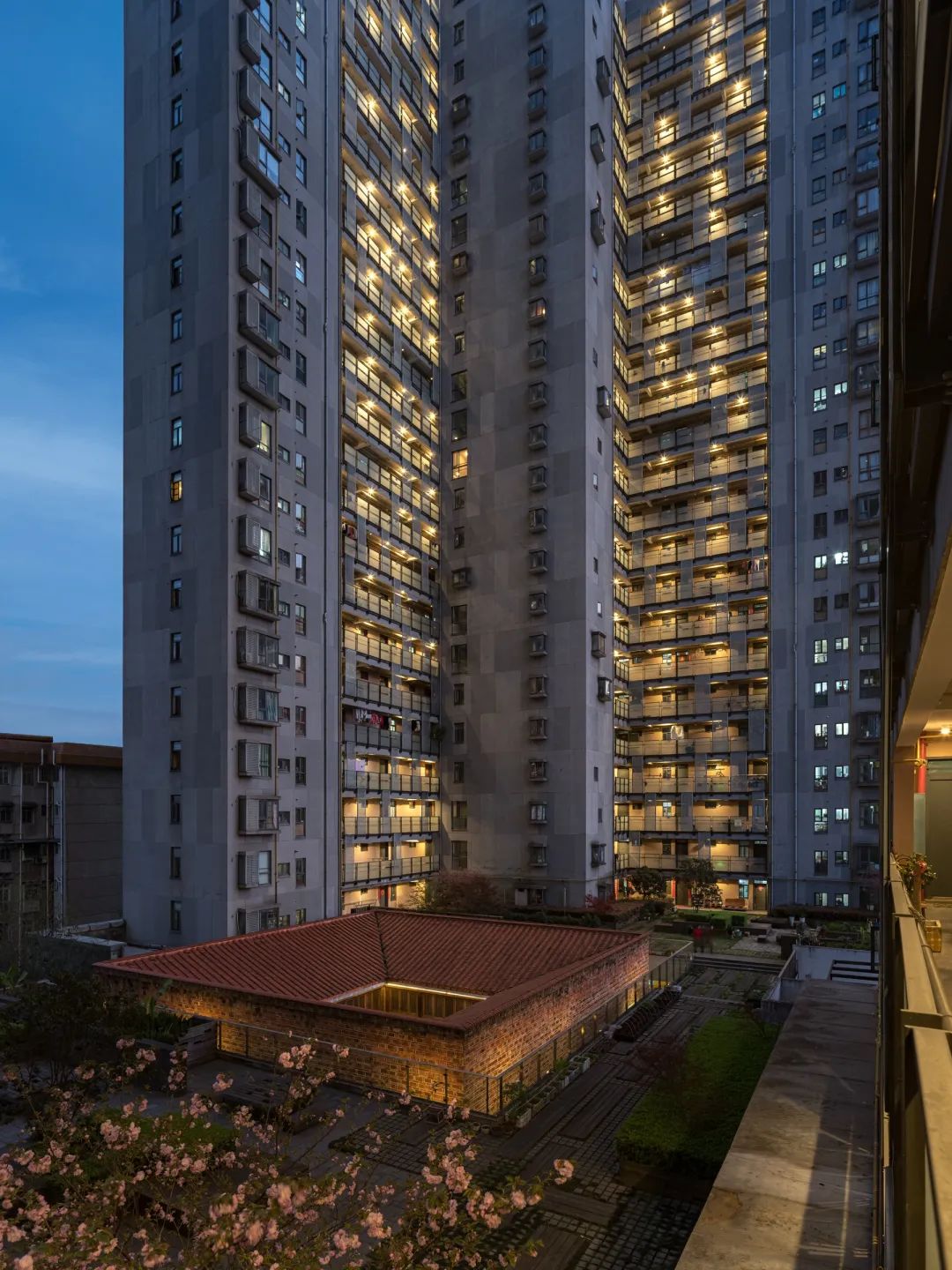 老西门公寓楼照明设计丨中国常德丨栋梁国际照明设计(北京)中心有限公司-10