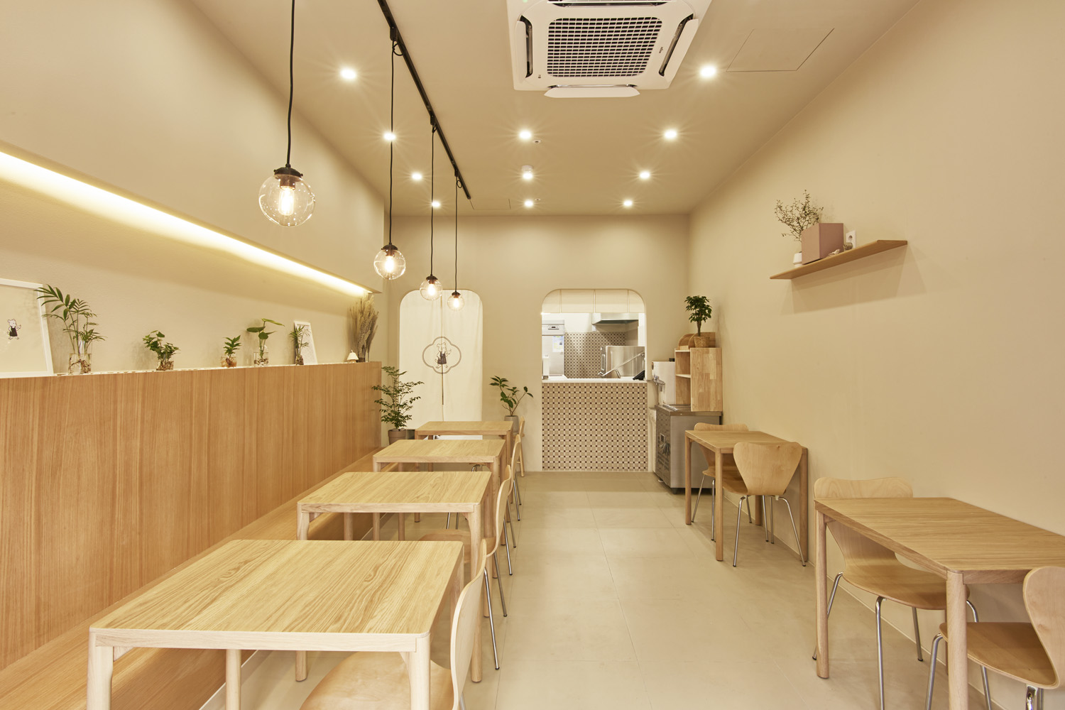 16 平温馨韩式拌饭馆设计，细节尽显精致-3