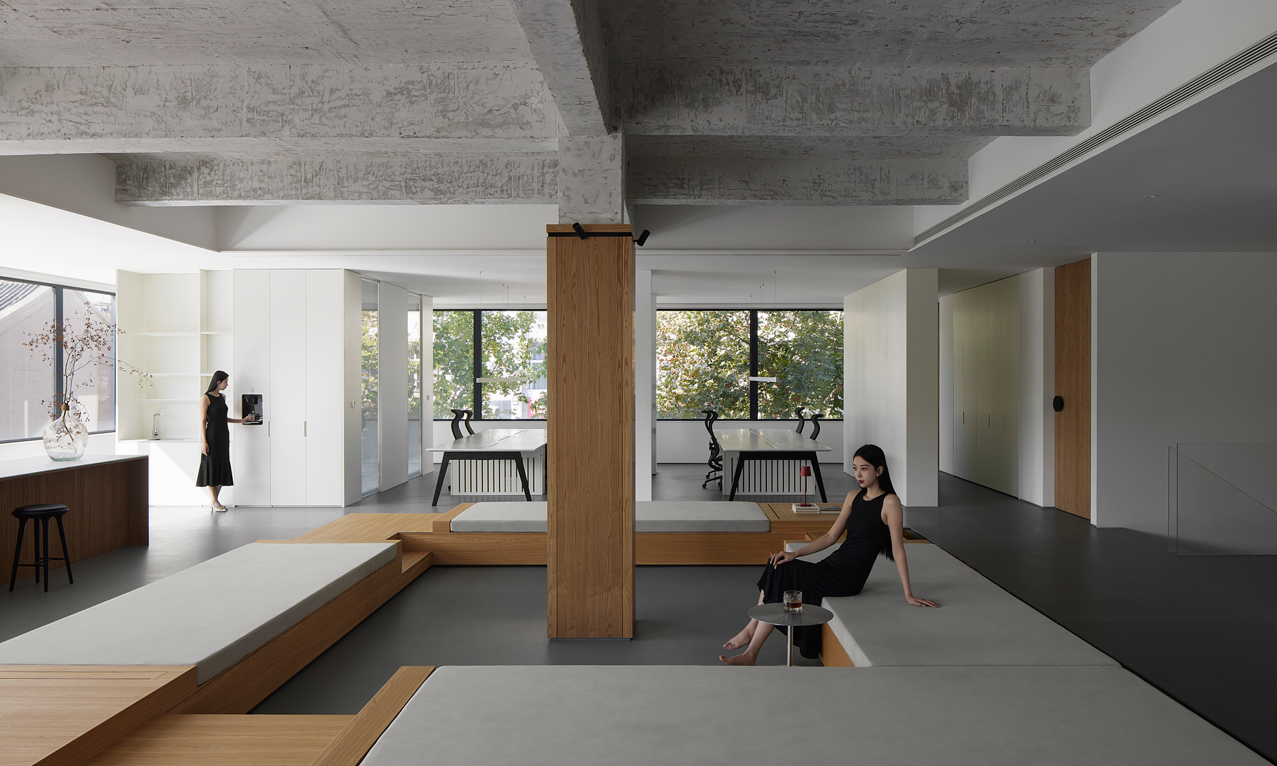 嘉荷寓设计办公室二层丨中国德州丨嘉荷寓空间设计-11