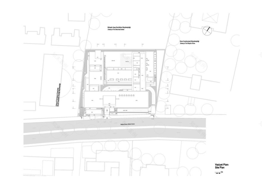 土耳其共和国达卡大使馆建筑丨孟加拉国达卡丨Uygur Mimarlık-56