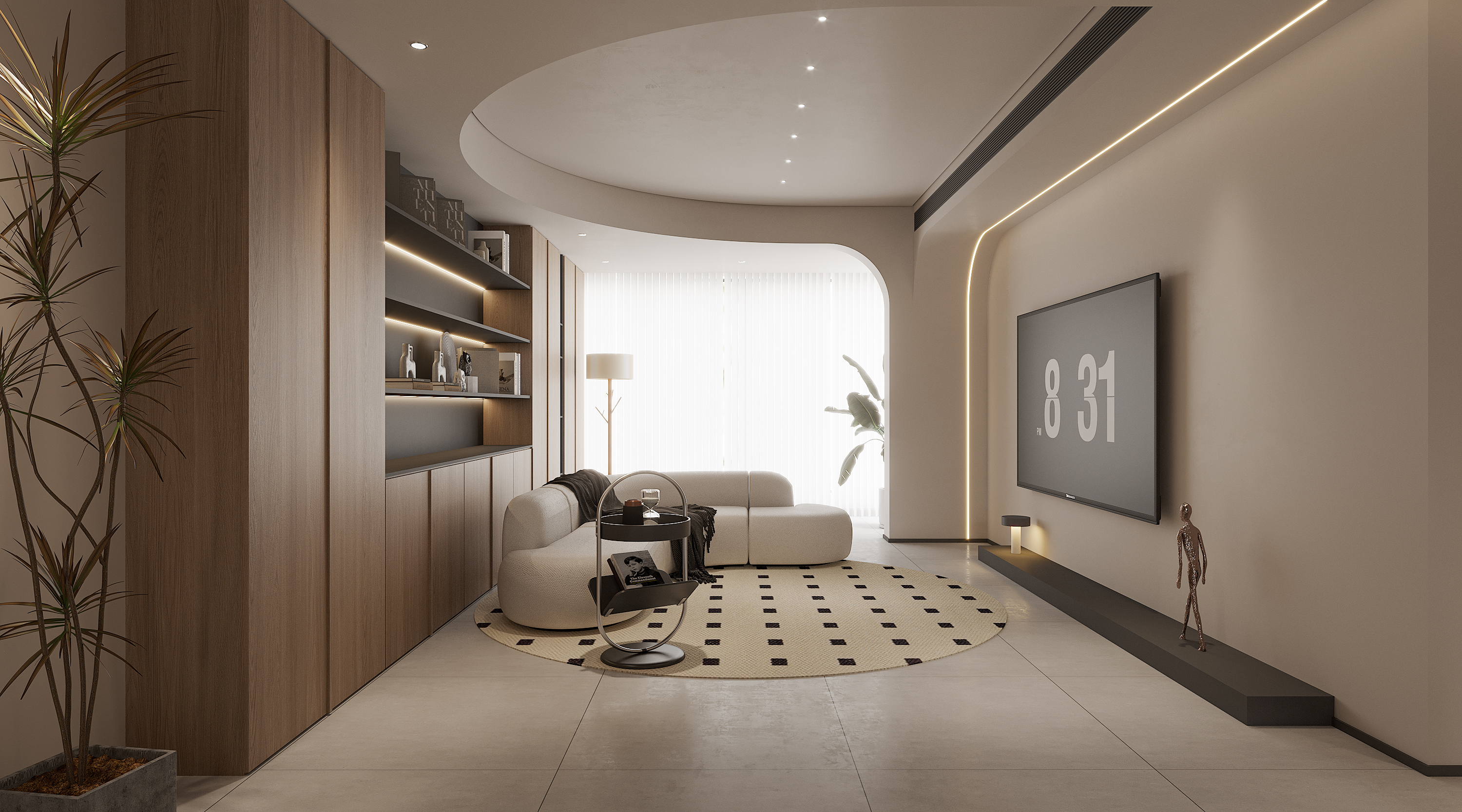 温度住宅 I 极简 I 郑州 龙凤苑-1