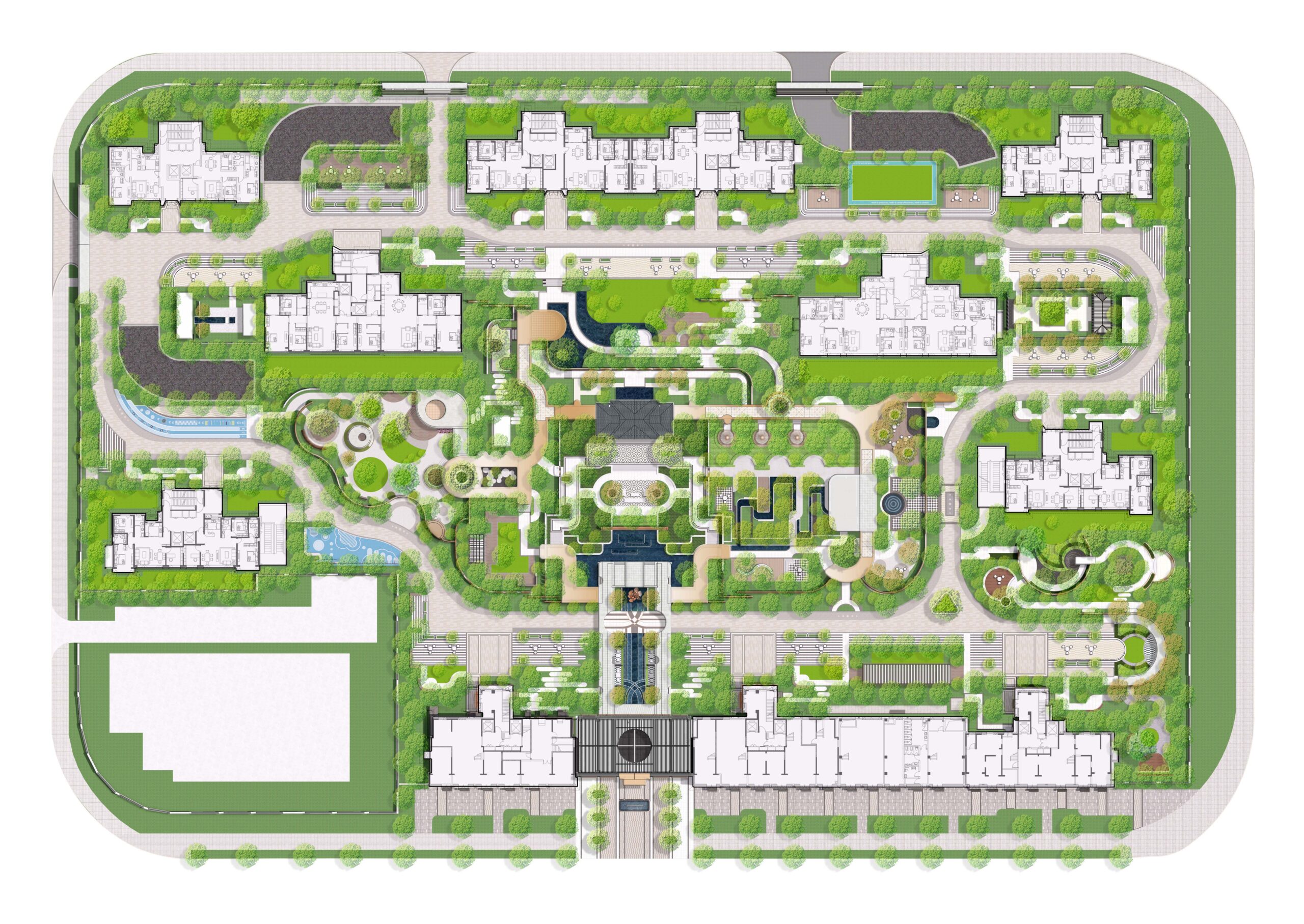 天津头部的社区产品,泰达格调瑰丽花园丨易亚源境-6