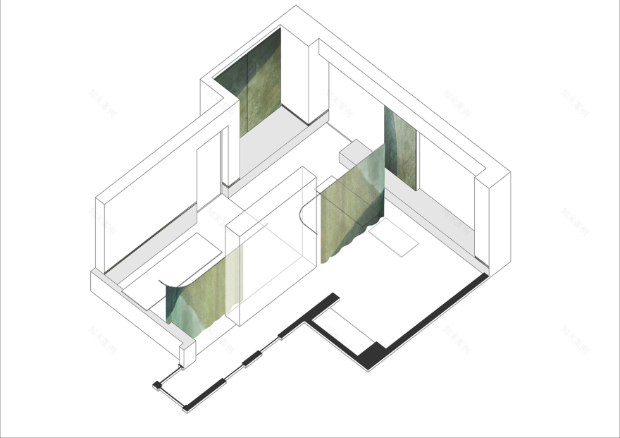 阿根廷布宜诺斯艾利斯 42 平米精致室内设计-96