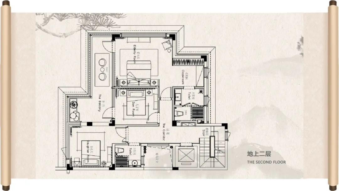 万达·内江汉安印合院样板间软装丨中国内江丨深圳市伊派室内设计有限公司-73