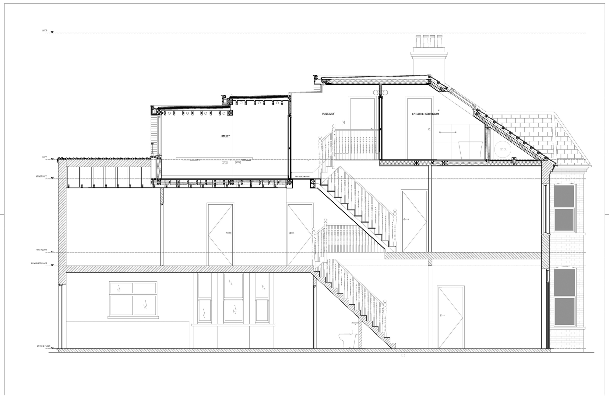 错层阁楼丨英国伦敦丨andre kong studio-36