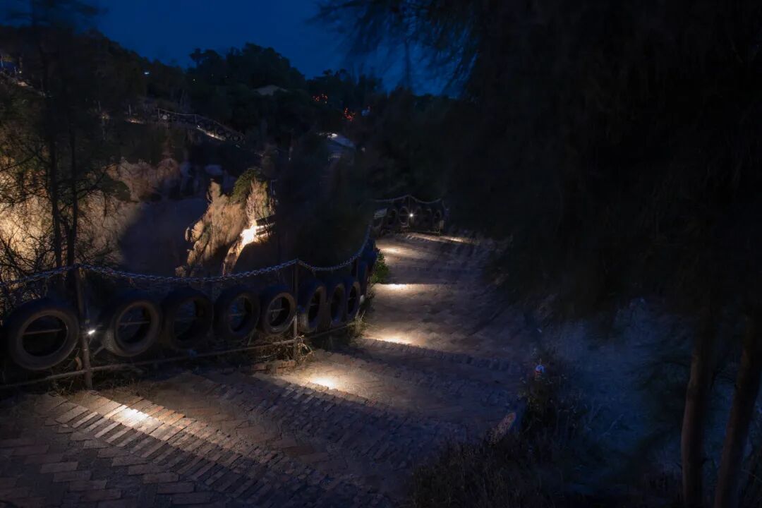 古石微光|福州连江黄岐镇古石村夜景灯光设计-19