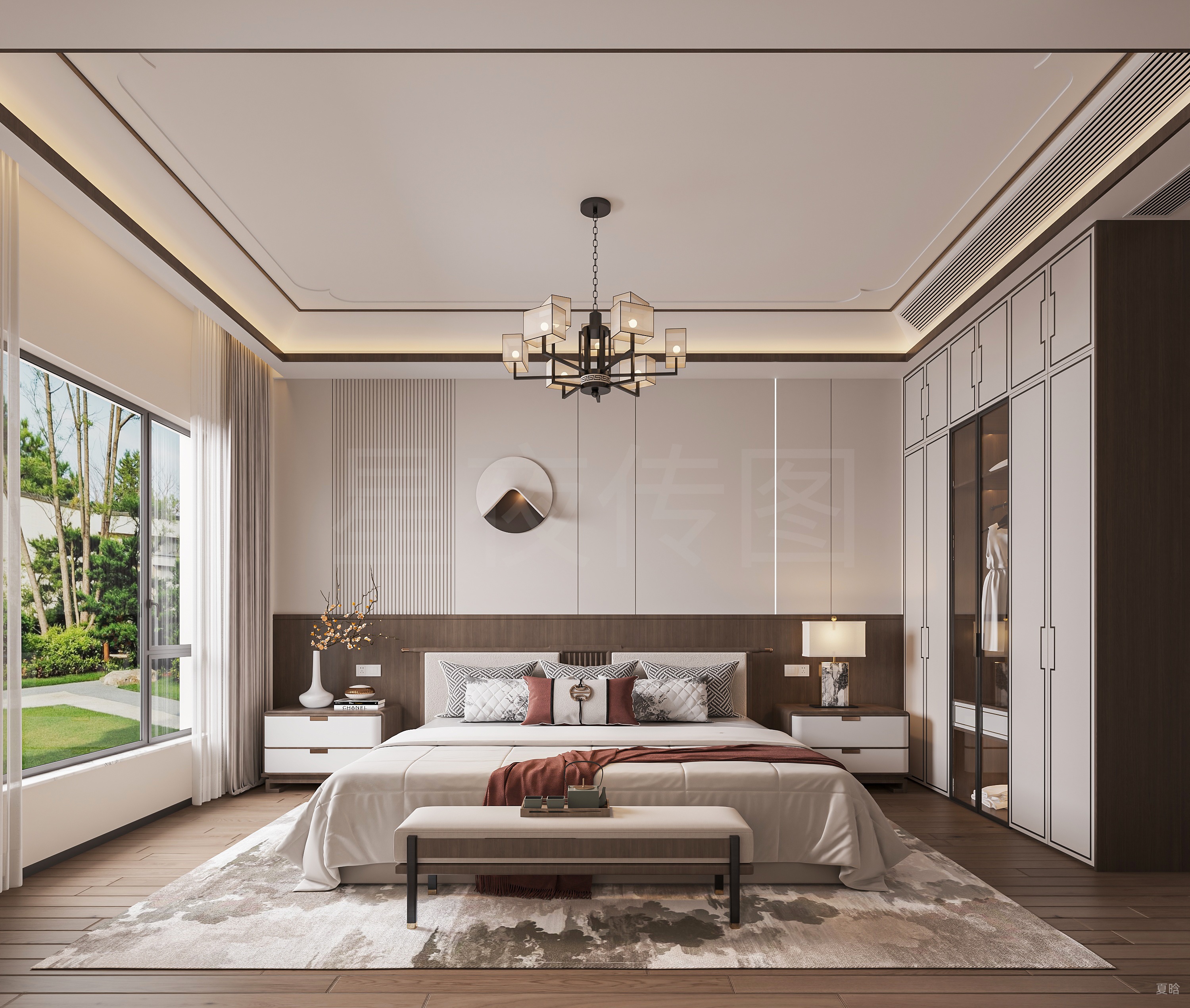 新中式设计:以简素之形，筑东方雅静-3