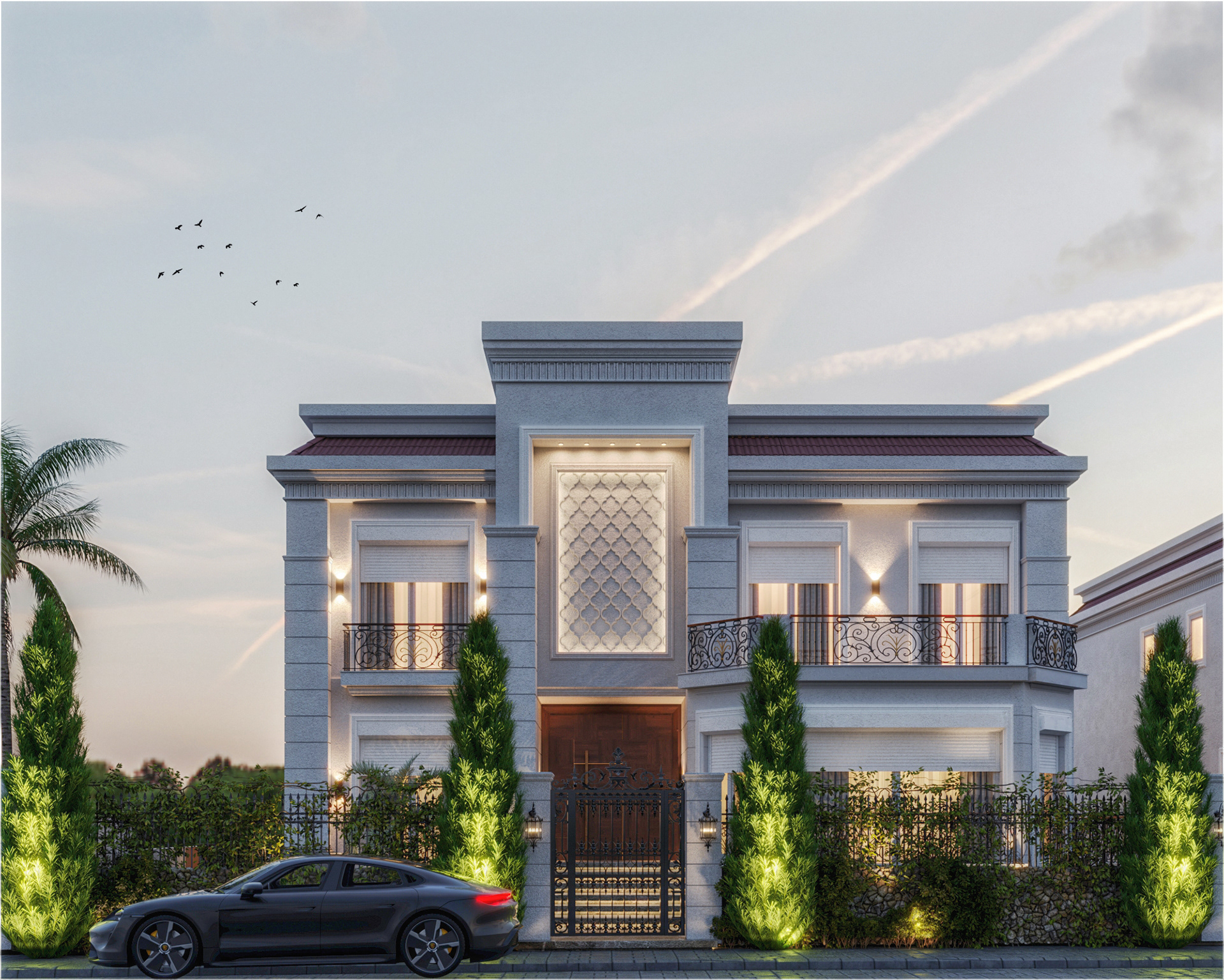 别墅丨埃及开罗丨Moamen Amin-3