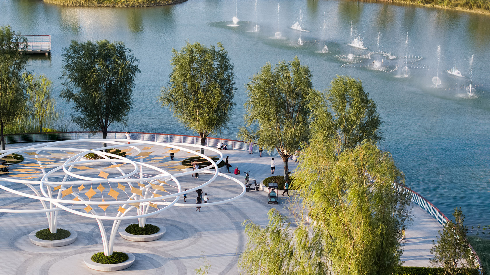 周口万达芙蓉湖生态城市公园丨中国周口丨林德设计-130