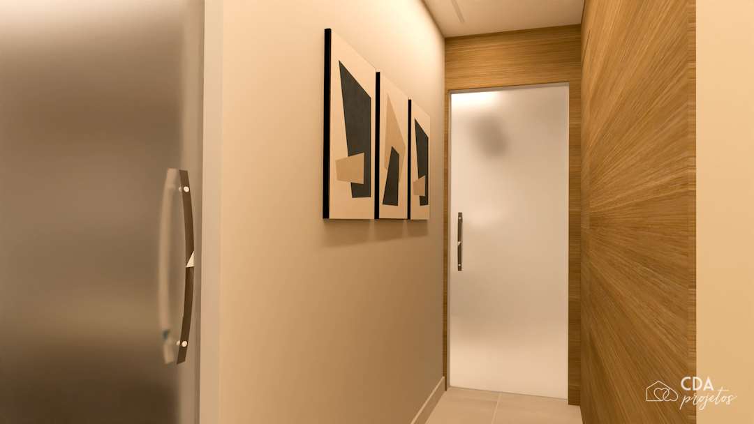 Consultório odontológico moderno e acolhedor | CDA Projetos - Casa das Amigas-5
