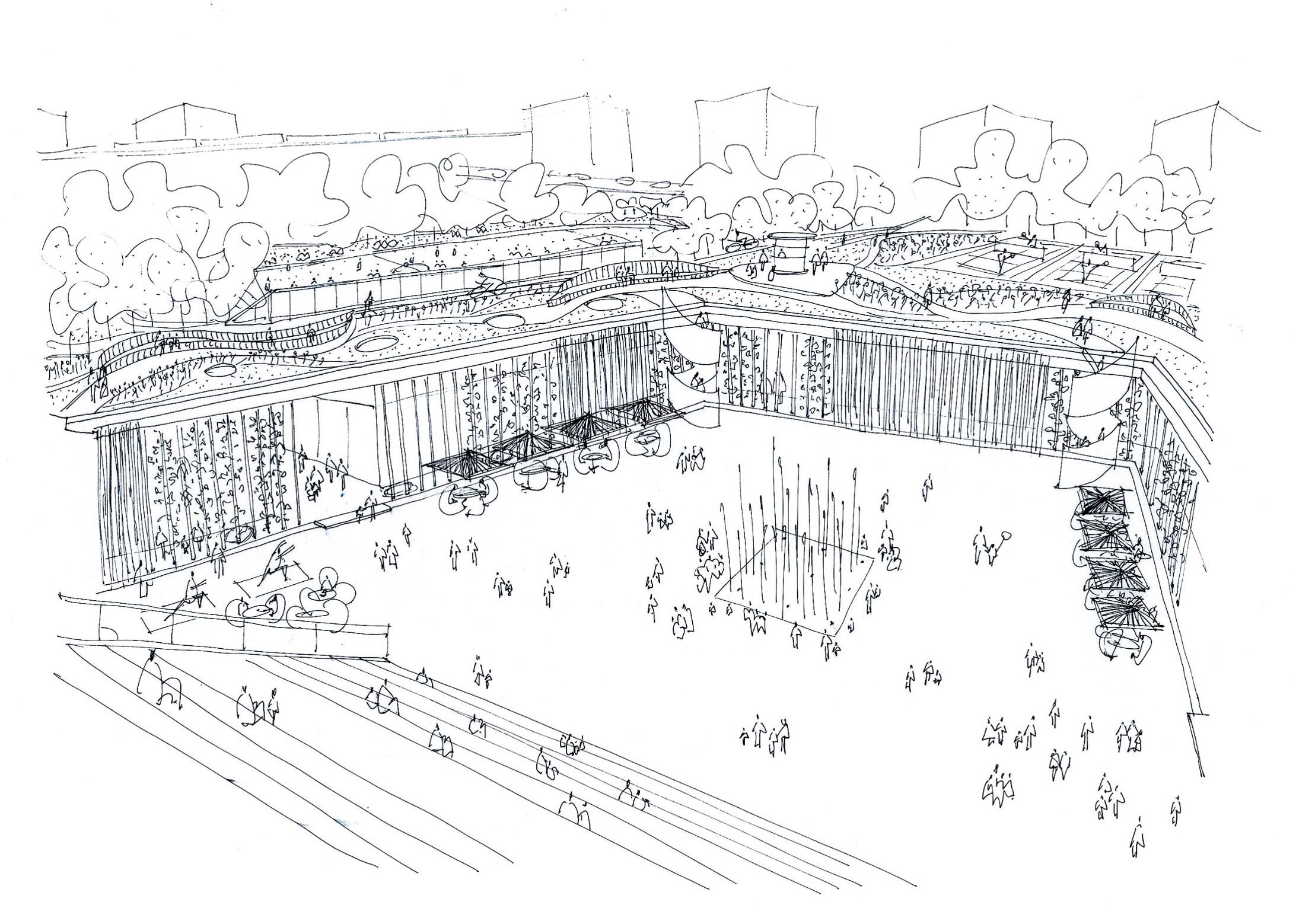 朴素的飘逸：成都锦江城市运动公园复合体育馆 / 山鼎设计-15