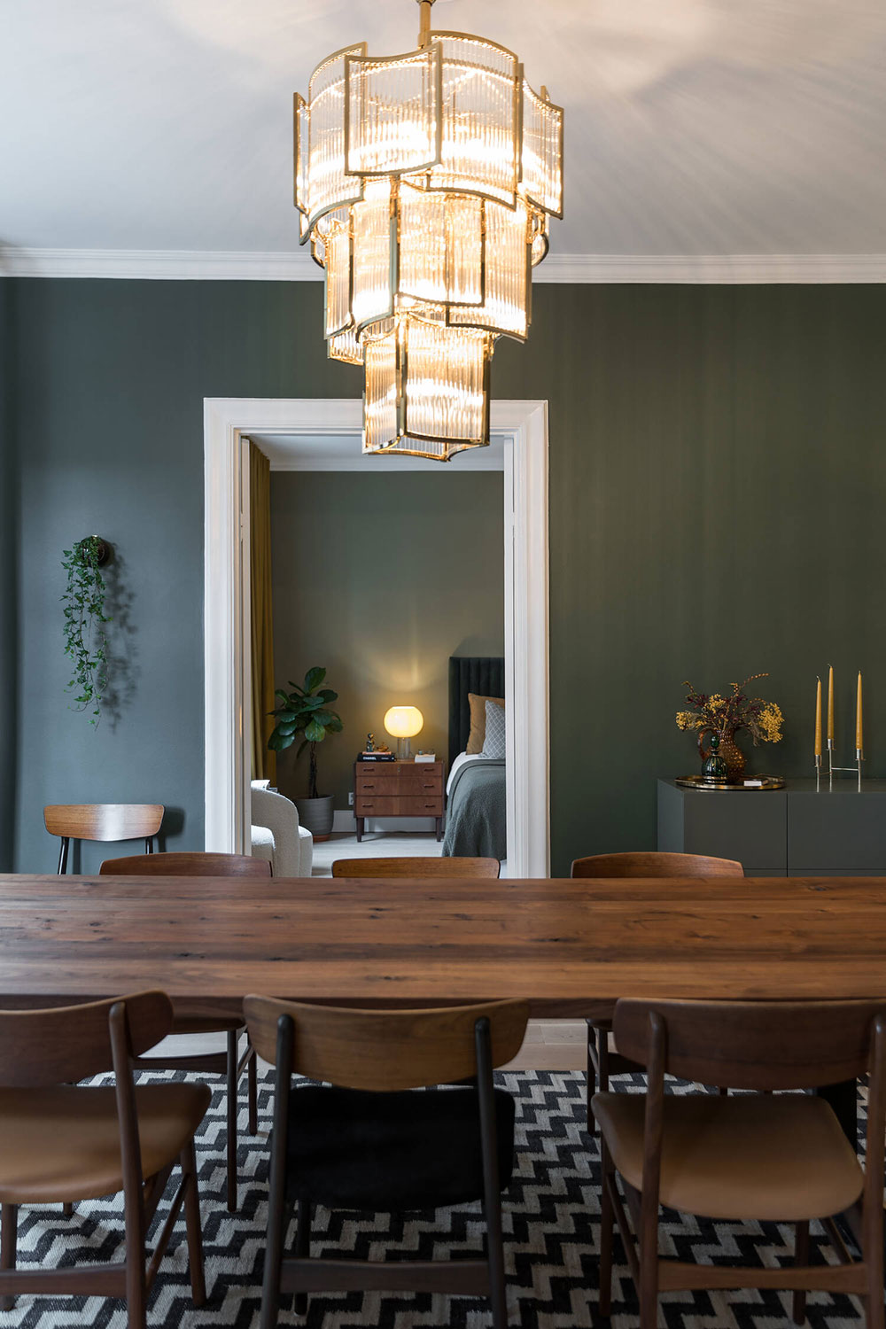 斯德哥尔摩活力橙公寓，复古风情的时尚空间-9