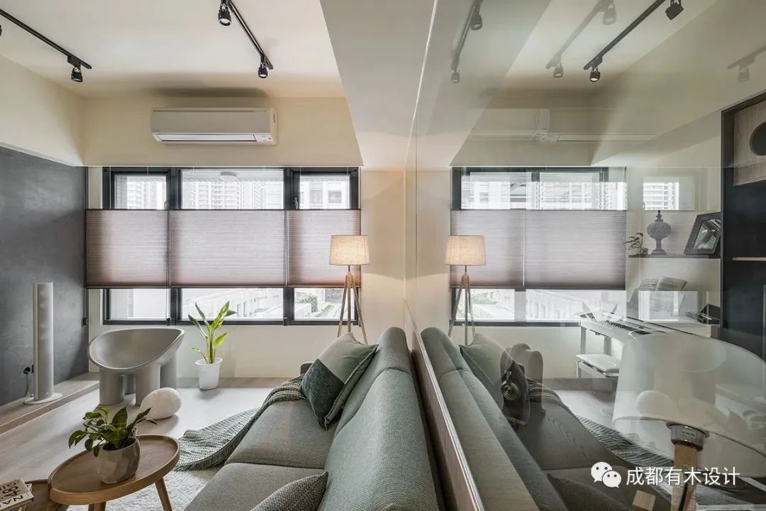 光与灰绿之间 · 简约新婚宅室内设计丨NOIICS-32