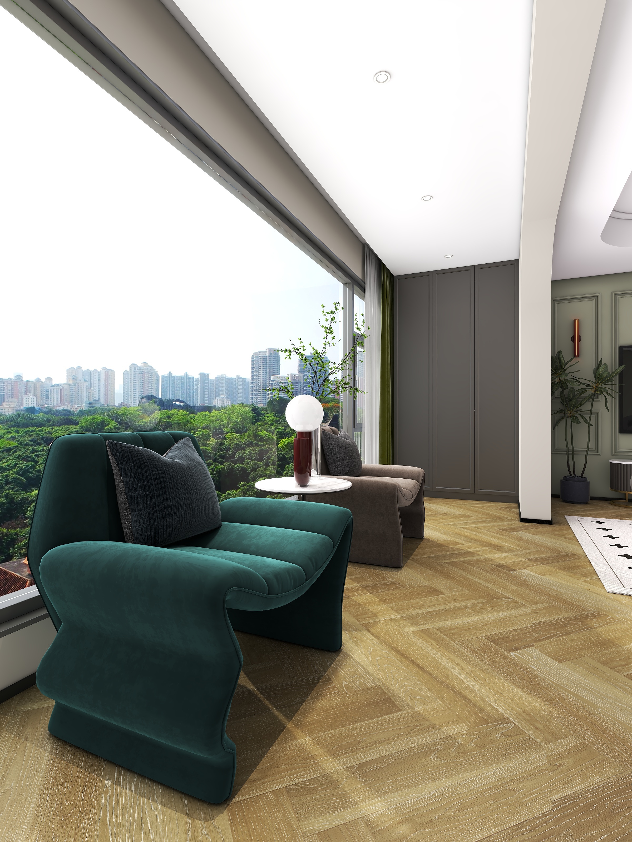 四川成都华府悦璟（115平方简约法式三居室）-30