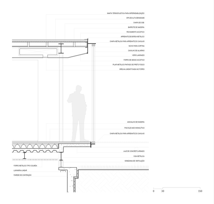 巴西圣保罗花园城市社区木钢玻亭子-25