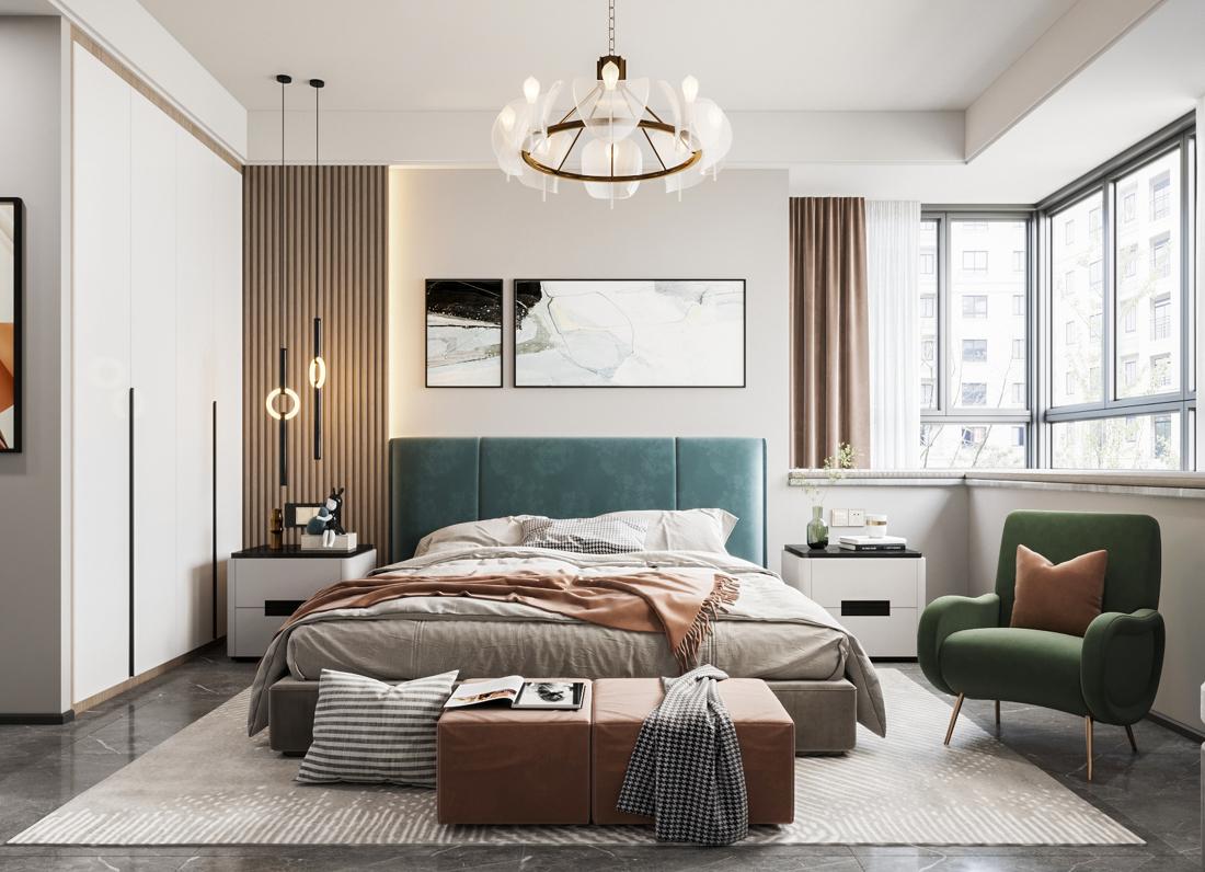 春风沐如·现代风格一体化家居设计-18